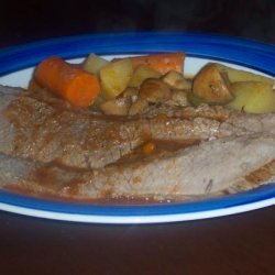 Oven-Roasted Pot Roast With Vegetables recipe