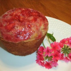 Strawberry-Glazed Banana Pineapple Muffins (Light) recipe
