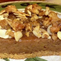 Pumpkin Bars With Brown Sugar Nut Topping recipe
