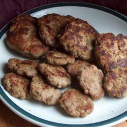 Renal-Friendly Homemade Sausage Patties recipe