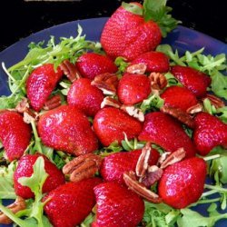 Arugula Salad With Strawberries recipe
