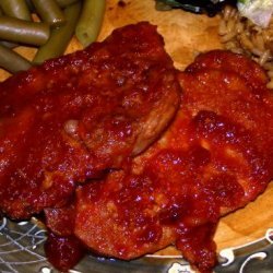 Sweet and Sour Barbecue Pork Chops recipe