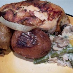 Walk-Away Roast Chicken With Lemon & Herbs recipe