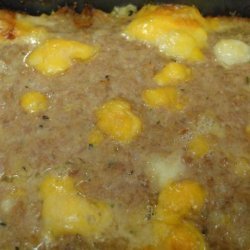 Incredibly Cheesy Turkey Meatloaf recipe
