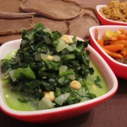 Mchicha (East African Spinach recipe