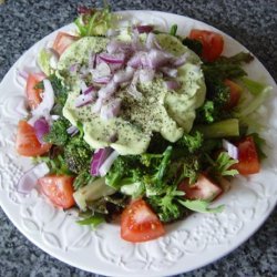 Purple Sprouting Broccoli and Asparagus Salad recipe