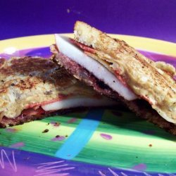 Peanut Butter and Apple-Bacon Sandwiches recipe