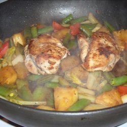 Chicken Breast with Pineapple recipe