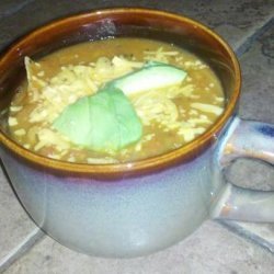 Vegetarian Pumpkin Tortilla Soup recipe