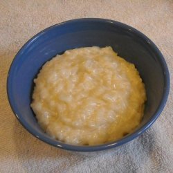 Quick and Easy, Thick and Creamy Rice Pudding recipe