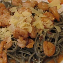 Chipotle Shrimp or Scallop Scampi With Fettuccine recipe