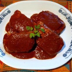 Pork Chops With Mole Sauce (Ww) recipe