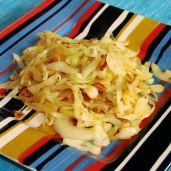 Fried Coleslaw With Bacon recipe