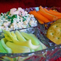 Low Calorie Seafood Dip With Walnuts recipe