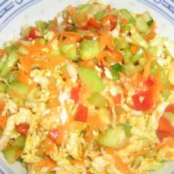 Low Fat Asian Style Coleslaw for Two recipe