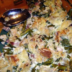 Ham Asparagus Strata recipe