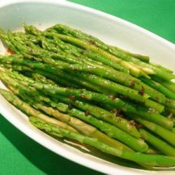 Nutty Flavoured Asparagus recipe