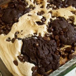 Chocolate-Peanut Butter Mallow Bars recipe