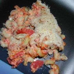 Lighter Mac and Cheese With Tomatoes recipe
