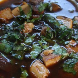 Hot and Sour Mushroom Soup (Tom Yum Het) recipe