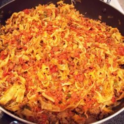 Spanish Noodles and Ground Beef recipe