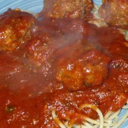 Penny's Spaghetti Sauce and Meatballs recipe
