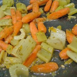 Carrots and Celery Tarragon recipe