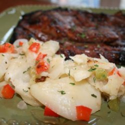 Grilled Cheesy Potatoes recipe