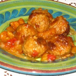 Speedy Moroccan Meatballs recipe