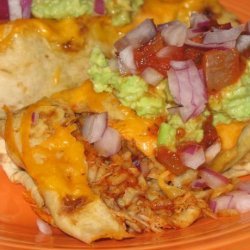 Arroz Con Pollo Burritos recipe