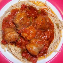 Sausages in Hearty Red Wine Sauce recipe