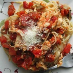 Punky's   It's Almost Payday-Chicken and  Angel Hair   recipe