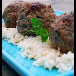 Asian Meatballs With Sesame Lime Dipping Sauce recipe