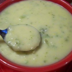 Cheddar Cheese Potato Broccoli Soup recipe
