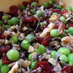 Cranberry Edamame Wild Rice Salad recipe