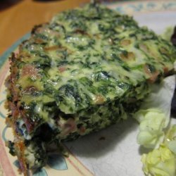 Crustless Spinach Pie recipe