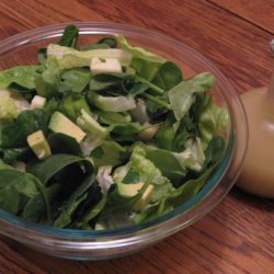 Gr8 Green Salad With Lemon, Garlic Vinaigrette recipe