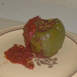 Oven Cook Bag Stuffed Bell Peppers recipe