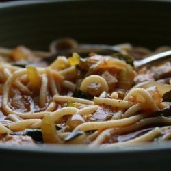 Asian Chili Chicken Noodle Soup recipe