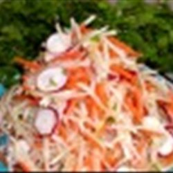 Ginger, Carrot, and Daikon Salad recipe