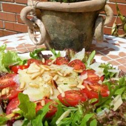 Tomato, Arugula (Rocket) & Parmesan Salad recipe
