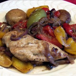 Chicken and Vegetable Salad recipe