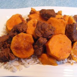 Beef Tagine With Sweet Potatoes recipe