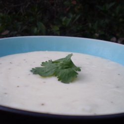 Creamy Potato Soup With Onion recipe
