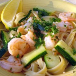 Olive Garden   Fettuccine With Shrimp & Zucchini recipe