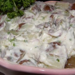 Red Potato Salad, low-fat recipe