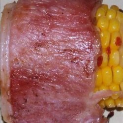 Bacon Wrapped Corn recipe