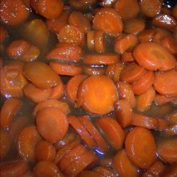 Pretty to Look at Brown Sugar Glazed Carrots recipe