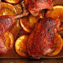 Orange Glazed Chicken recipe
