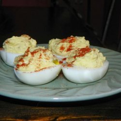 Creamy Ranch Deviled Eggs recipe